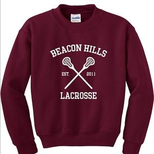 beacon hills lacrosse stilinski crewneck